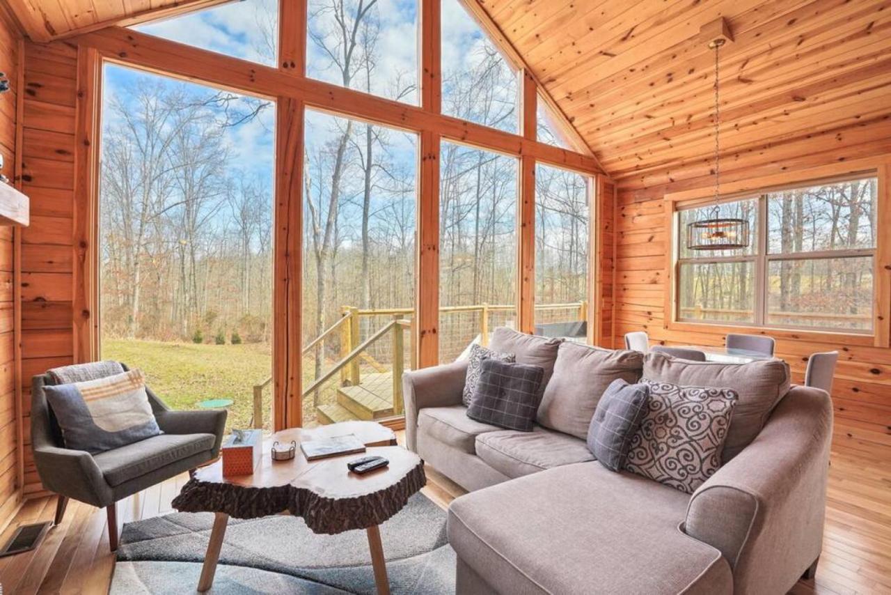 Fern Haven A Modern Take On Hocking Hills Cabins Stella Zewnętrze zdjęcie