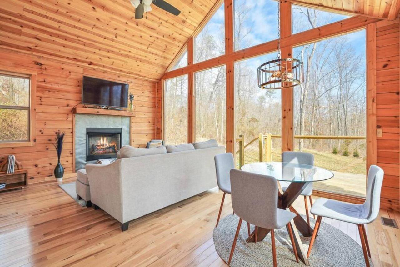 Fern Haven A Modern Take On Hocking Hills Cabins Stella Zewnętrze zdjęcie